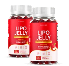 Lipo Jelly Natural Weight Management Supplement Bottle